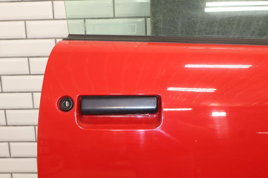 93-02 Chevy Camaro Right Passenger Door W/Glass Bright Red (81U) *See Photos*