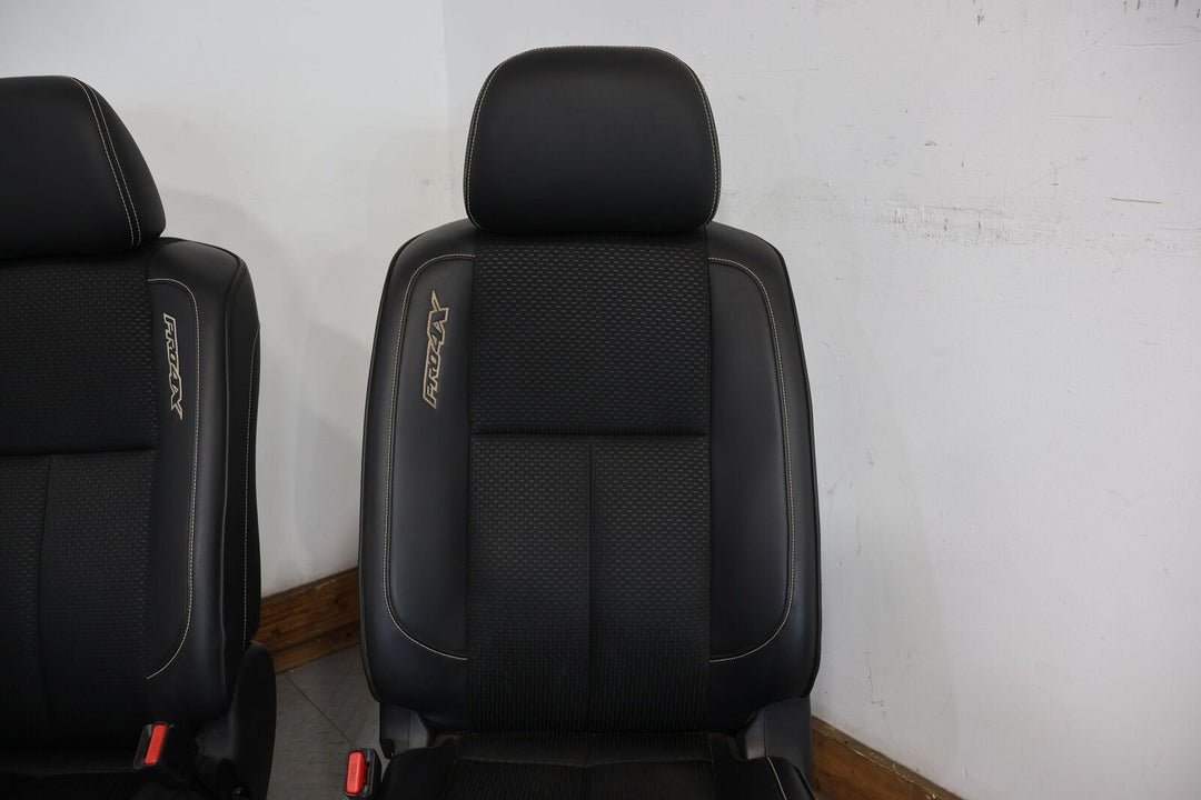 17-18 Nissan Titan XD Full Power Seat Set (Black) RH Front Blown Bag (Tested)