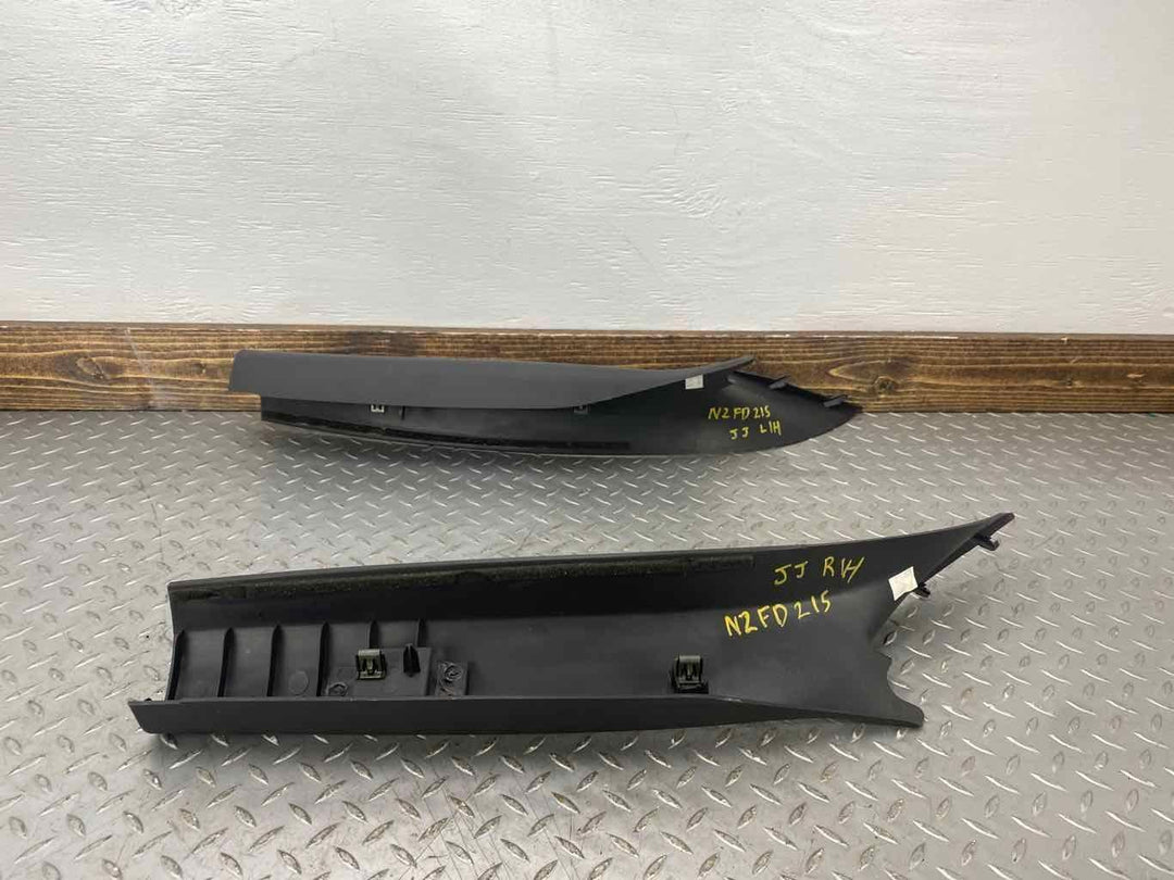 02-05 Ford Thunderbird Pair LH&RH Interior A Pillar Trim Panels (Midnight Black)