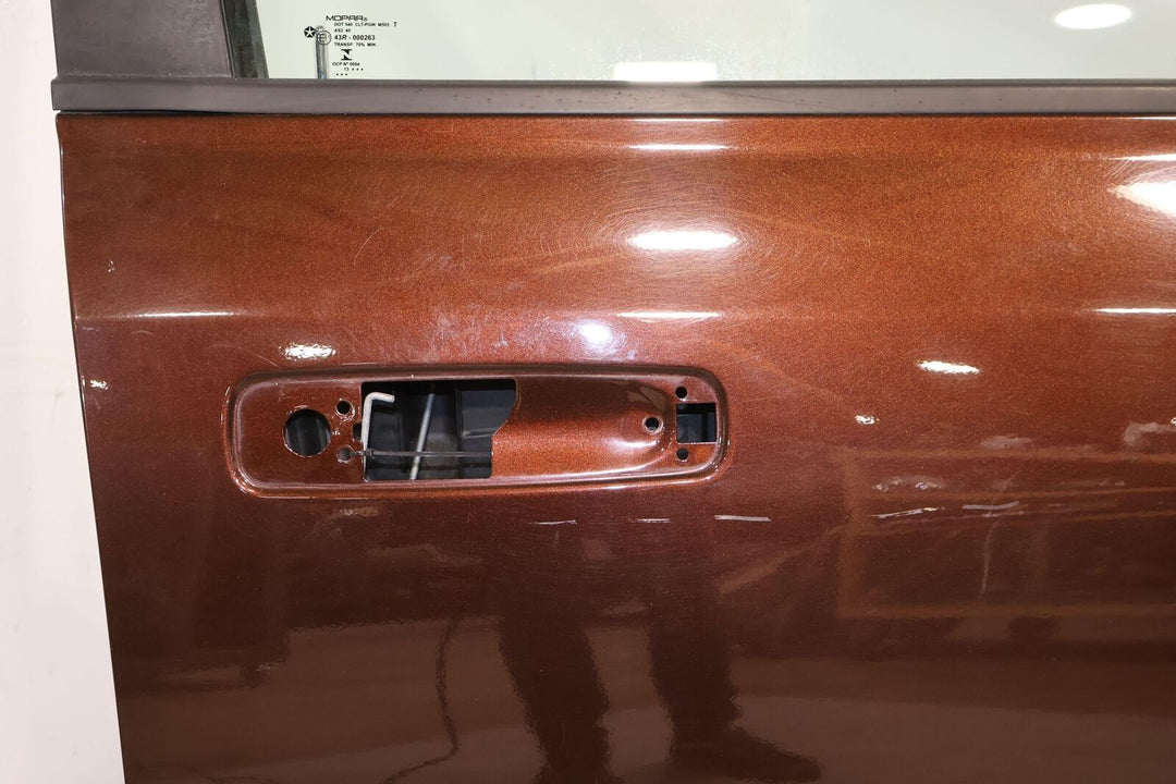 10-17 Ram 2500 Crew Cab Front Right RH Door W/ Glass (Western Brown PEP/Gold)