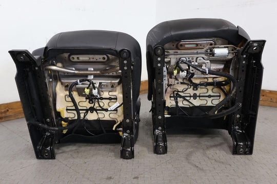 17-18 Nissan Titan XD Full Power Seat Set (Black) RH Front Blown Bag (Tested)