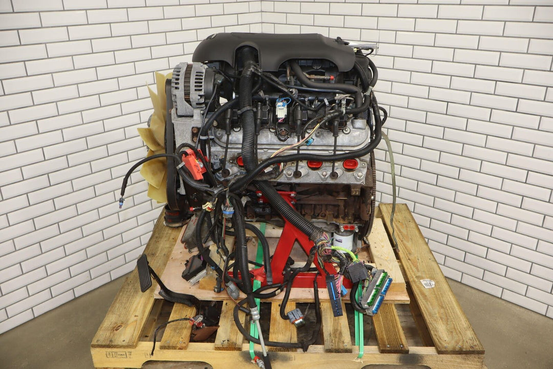 03-07 Chevy GMC H2 6.0L LQ4 V8 Engine Lift Out Swap W/Accessories 100K Miles