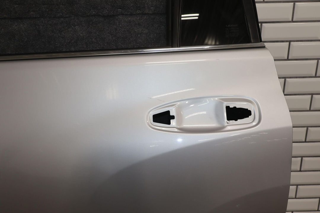 10-23 Lexus GX460 Left Driver Bare REAR Door Shell TungstenPearl