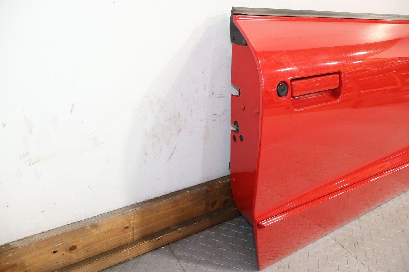 93-02 Pontiac Firebird Right RH Electric Door Shell(Bright Red 81U) Sold BARE