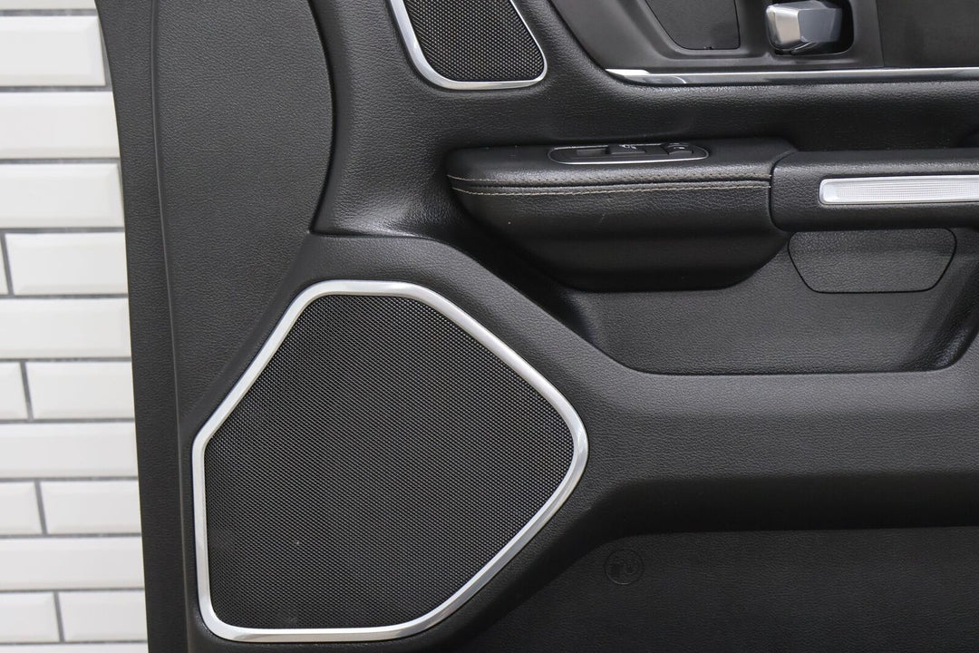 19-23 Ram 1500 Laramie New Style Front Right Interior Door Trim Panel (Black X9)