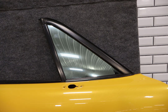 01-05 Mazda Miata NB Right RH Door Shell (Blazing Yellow Mica 26S) Dented