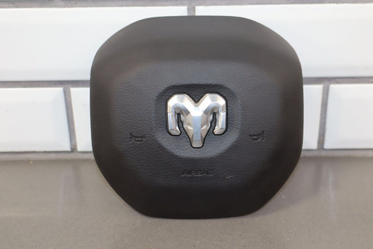 2019-2024 Ram 1500 (6 Lug) Driver Steering Wheel Air Bag Black 6BK151XLAE