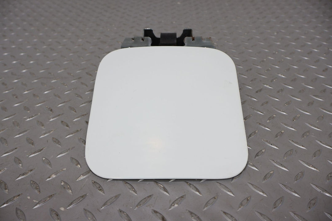 87-93 Ford Mustang Convertible Gas Fuel Tank Filler Cover Door (Oxford White YO)