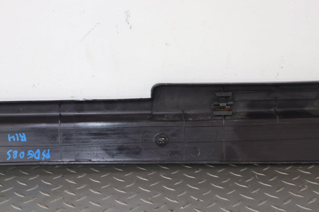 91-96 Dodge Stealth Pair LH&RH Interior Door Sill Entry Plates (Dark Gray 79)