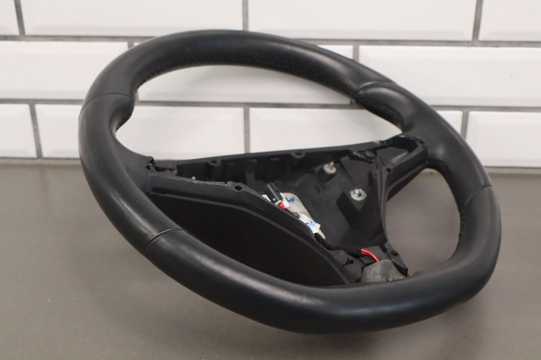 2012-2020 Tesla Model S/X Heated Black Leather Steering Wheel OEM