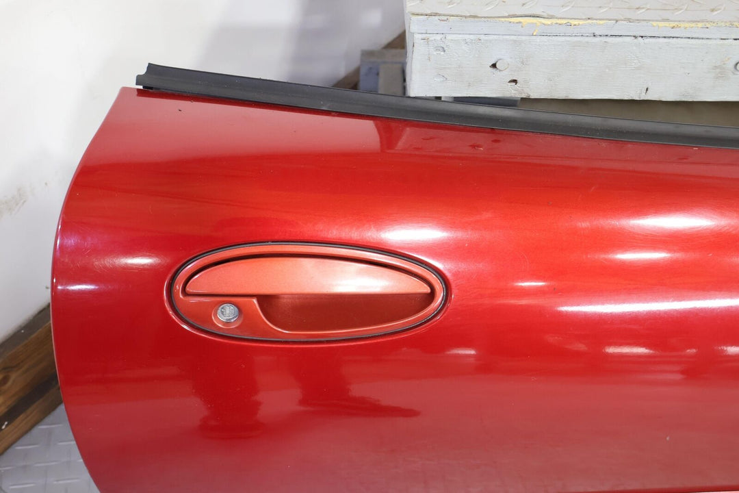 97-04 Chevy Corvette C5 Right RH Passenger Door Shell (Magnetic Red 86U) Bare