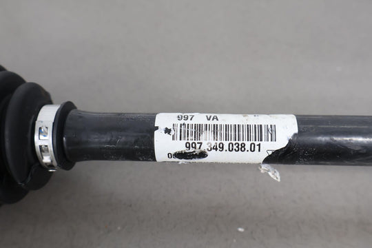 06-13 Porsche 911 997 Carrera AWD Front Left Driveshaft (997.349.038.01) 43K