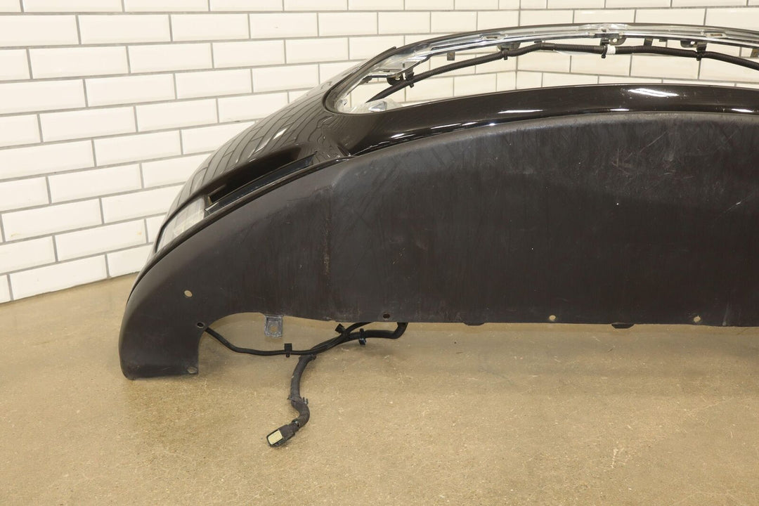 2012-2015 Tesla Model S OEM Front Bumper with Fogs/Shutters (Black PBSB)