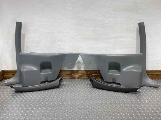 90-92 Chevy Camaro Pair LH&RH Lower B-Pillar Panel Trims (Medium Dark Gray 82i)