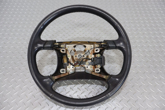 94-96 Dodge Stealth R/T Turbo Leather Steering Wheel W/Horns (Gray 79) OEM