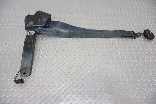 84-87 Chevy C4 Corvette Front Driver Left LH Seat Belt Retractor (Blue) Notes