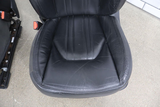 14-17 Maserati Ghibli Leather Power Seat Set Front&Rear (Testa Moro TMT) Tested