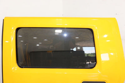 03-09 Hummer H2 Driver Left LH Rear Door W/Glass (Yellow 79U) See Notes