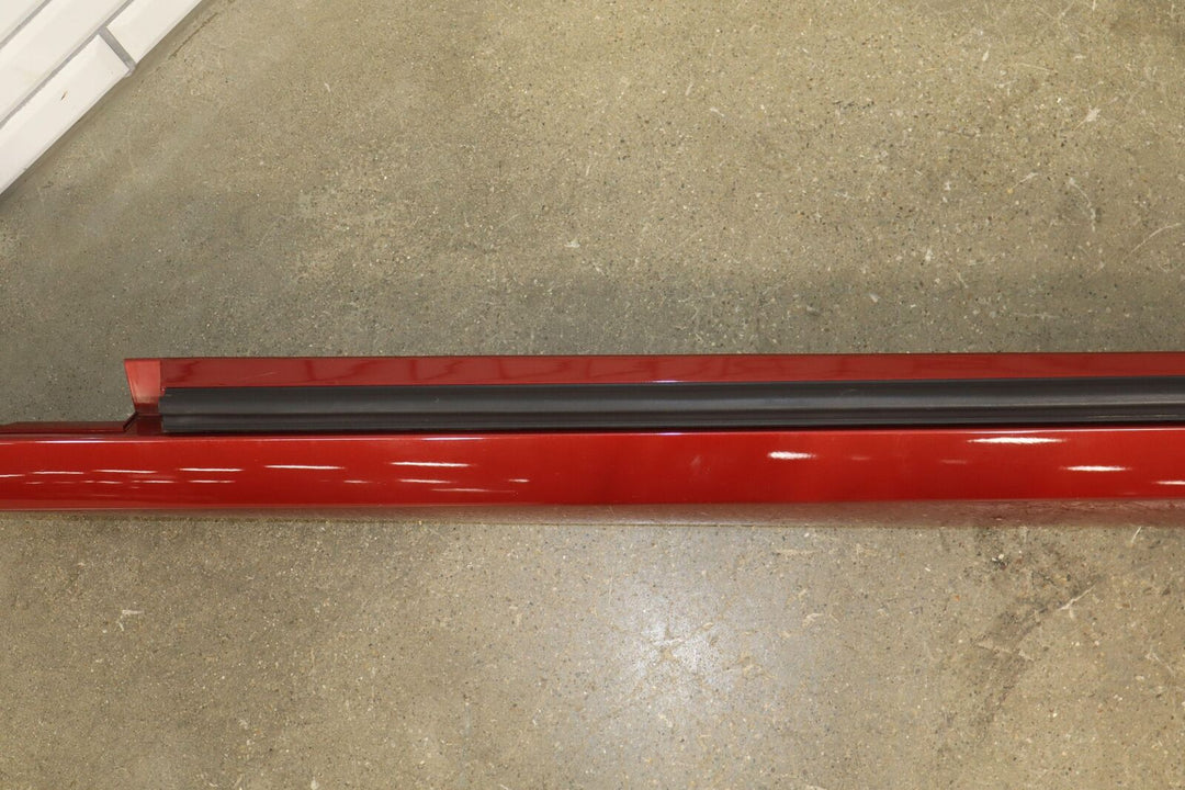 14-15 Chevy Camaro Left Driver Rocker Molding Red Rock Metallic (G7P) Scuffed