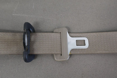 03-07 Hummer H2 LH Left Driver REAR (2nd Row) Seat Belt Retractor Wheat (502)