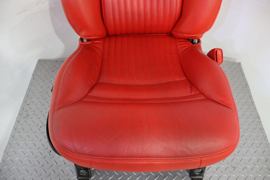 97-00 Chevy C5 Corvette Right Passenger Leather Power Seat (Torch Red 70I)