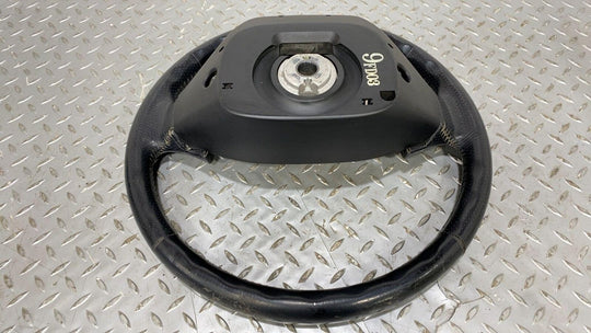 92-02 Mazda RX7 FD OE Leather 3 Spoke Steering Wheel (Black FE8) Normal Wear