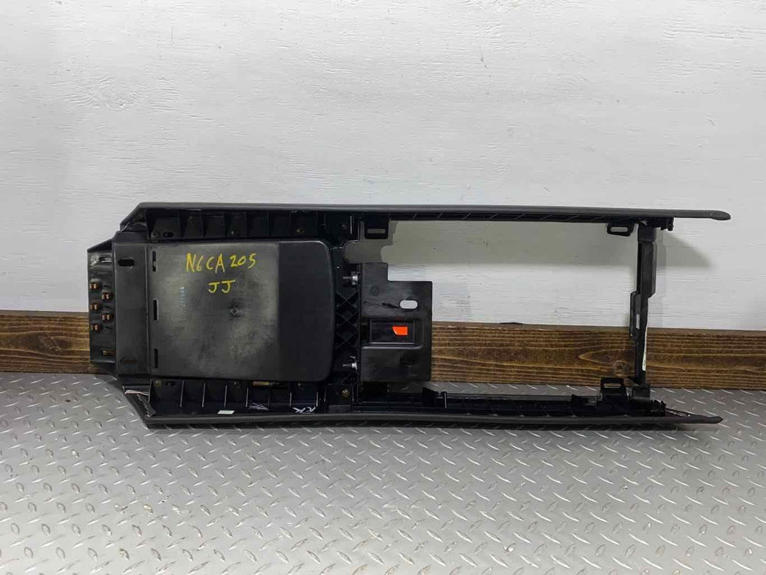 04-09 Cadillac XLR Floor Center Console W/O Lid BARE (Black 19I) See Notes