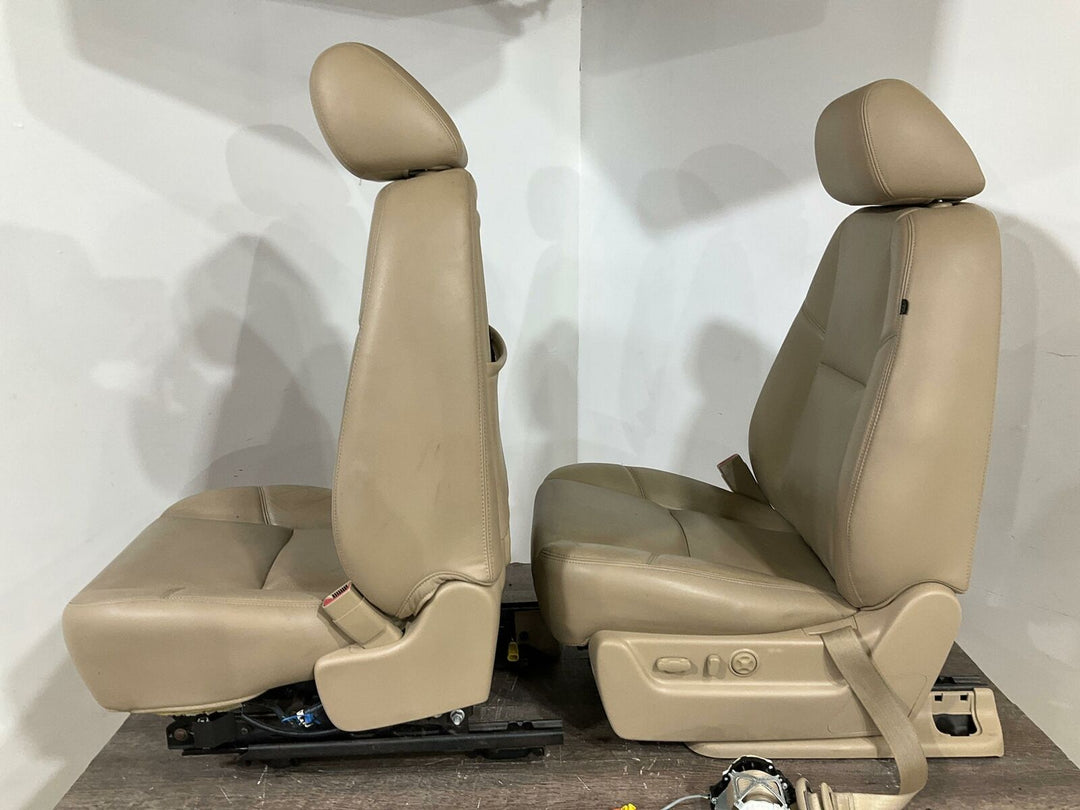 2012-2014 Cadillac Escalade Front Heated/Ventilated Leather Bucket Seat Set