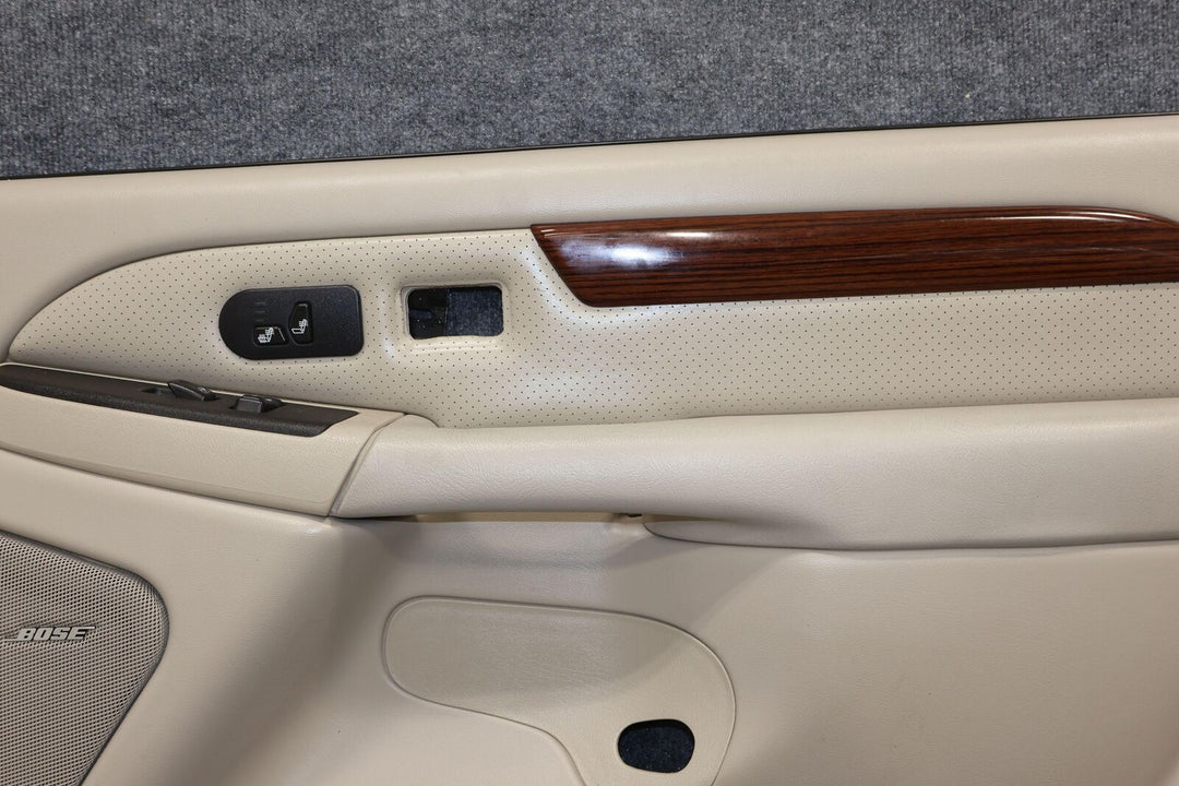 03-06 Cadillac Escalade Right RH Front Interior Door Trim Panel (Shale 15)