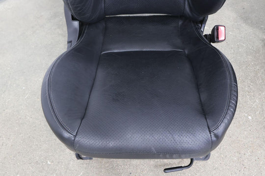 2002 Mazda Miata Pair LH&RH Leather Special Edition Seats (Black) Worn