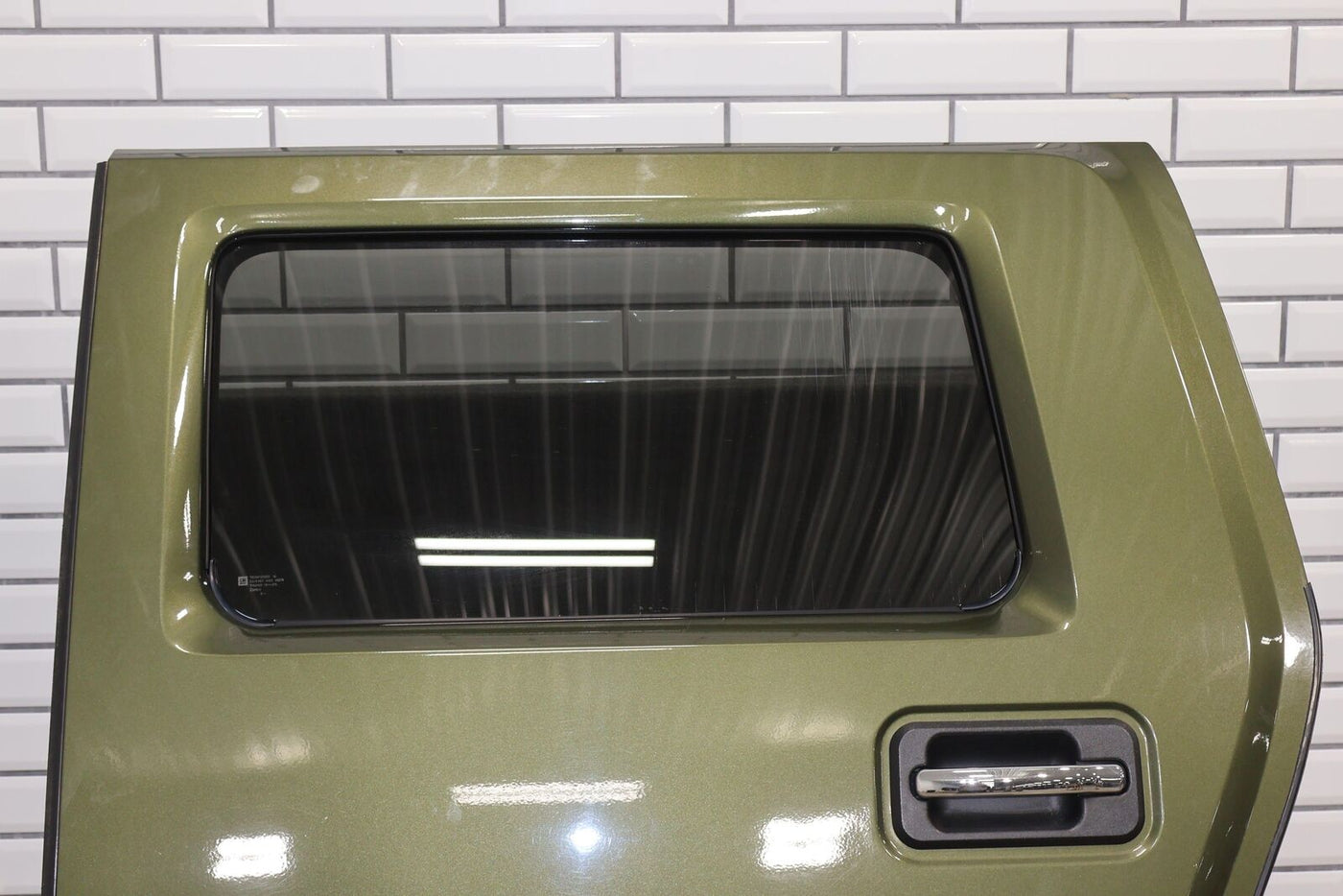 03-09 Hummer H2 Left Rear Door (Sage Green 45U) OEM