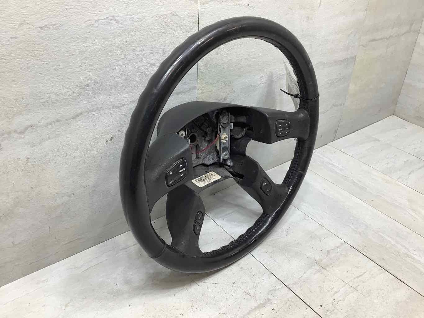 03-07 Hummer H2 OEM Leather Steering Wheel (Ebony 48I) See Notes