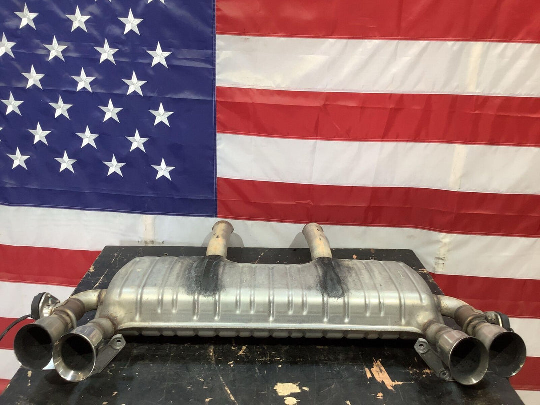 17-22 Camaro ZL1 Factory Valve Operated Muffler W/Pipes (Cut At Welds) 6.2L