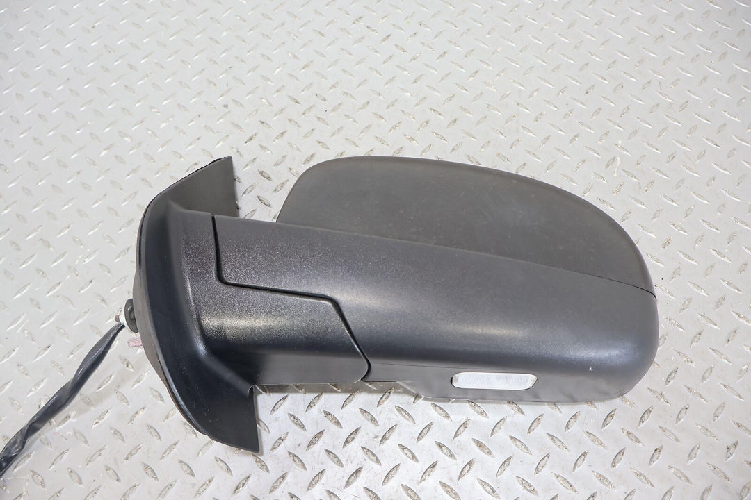 09-14 Cadillac Escalade ESV Left Driver Power Folding Door Mirror (Black) Tested