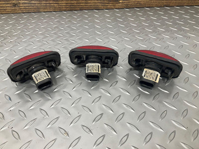 08-09 Hummer H2 Hatch Mounted Clearance Lights Set of 3 (Red) OEM