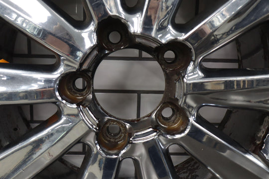  Lexus LX470 20x8.5 Black-Chrome wheels