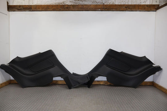 15-17 Ford Mustang GT Coupe Pair LH&RH Rear Interior Quarter Trim Panels (Ebony)