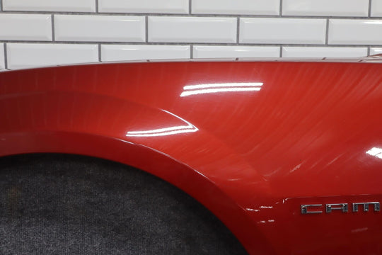 10-15 Chevy Camaro SS Left Driver Fender Red Rock Metallic (G7P)