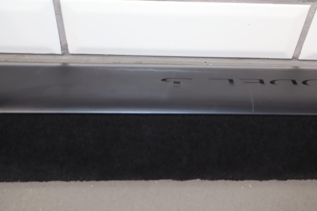 2021-2023 Tesla Model S Plaid Front Right RH Door Sill Entry Plate (Black)