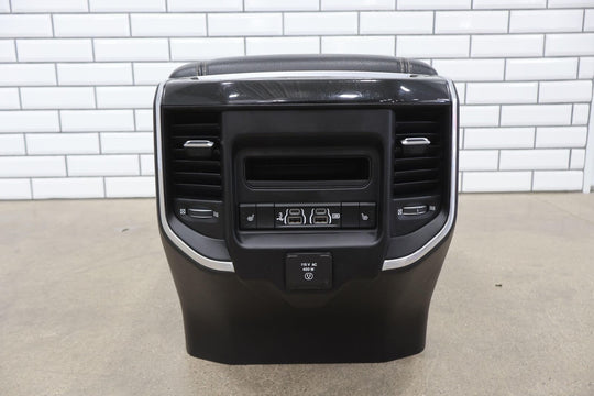 19-23 Ram 1500 Laramie New Style Floor Center Console (Black/Gold Trim)