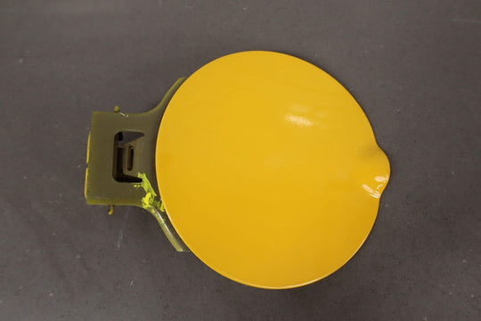 03-06 Chevy SSR Fuel Tank Door Slingshot Yellow (79U) Resprayed