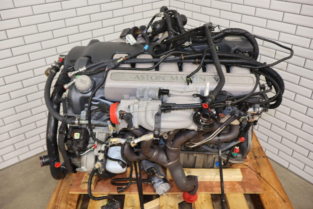 99-03 Aston Martin DB7 V12 6.0L Engine W/Accessories (Video Tested) 25K Miles