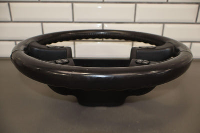 03-07 Hummer H2 OEM Leather Steering Wheel (Ebony) Mild Wear