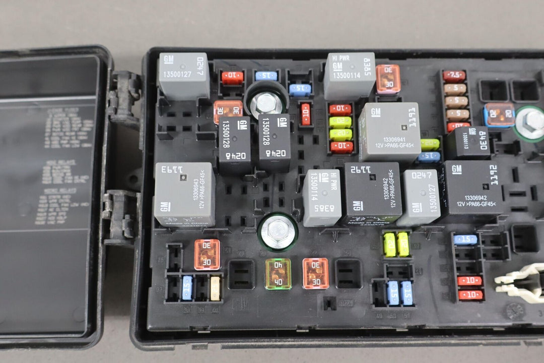 2012-2015 Chevy Camaro SS Underhood Engine Fuse Box