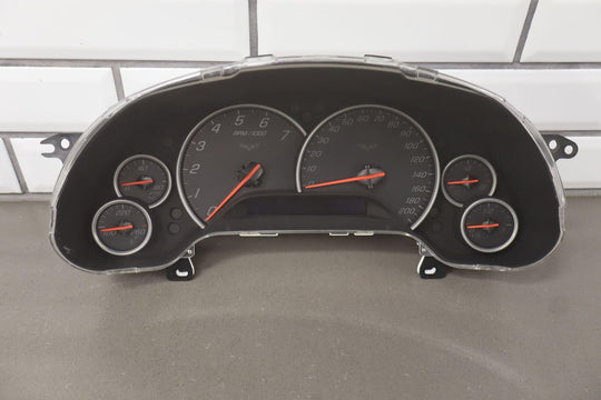 06-08 C6 Corvette Base Model OEM 200MPH Speedometer Cluster (25802191) Tested