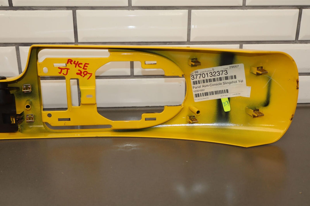 03-06 Chevy SSR Interior Upper Console & Waterfall Trim Slingshot Yellow