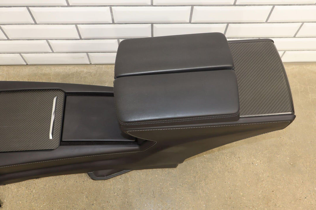 2012-2020 Tesla Model S Center Floor Console w/storage (Carbon Trim)