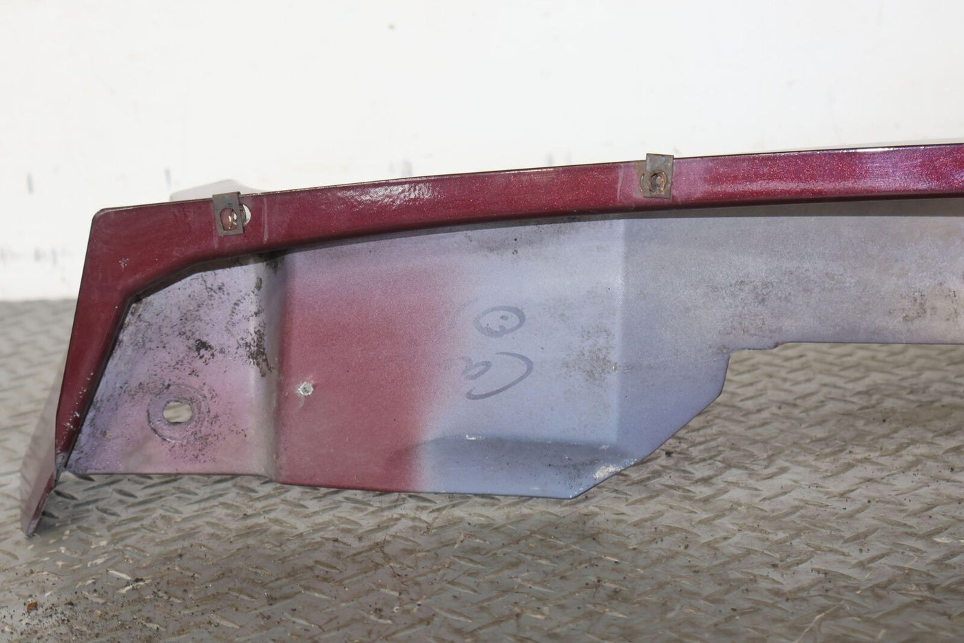 03-09 Hummer H2 OEM Front Right Passenger Fender (Twilight Maroon 49U) See Notes