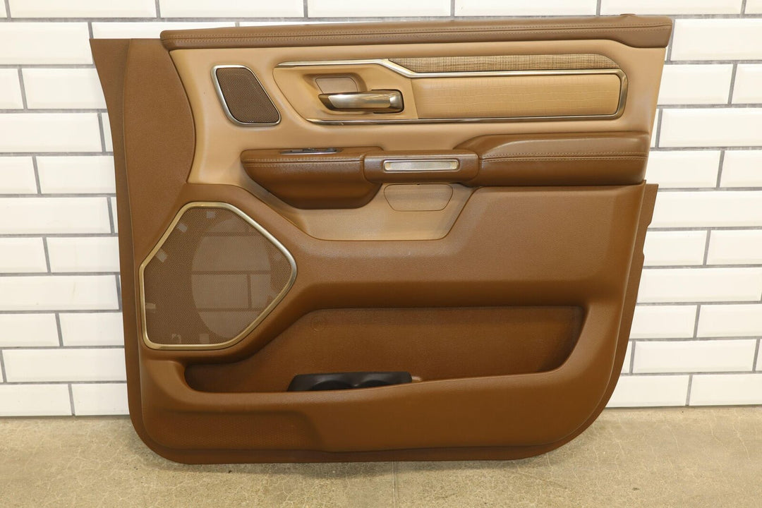 19-23 Ram 1500 Longhorn Crew Cab Interior Door Trims Set of 4 (Brown/Frost N6)