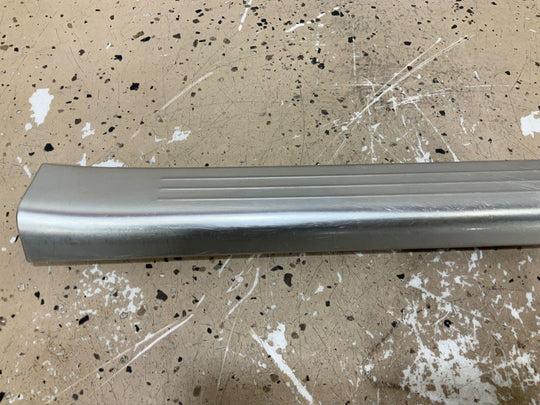 03-10 Bentley Flying Spur Front Left LH Driver Door Sill Plate (Aluminum) OEM